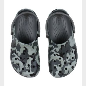 Crocs Sandaler - Classic Camo Clog K - Sort/Gr