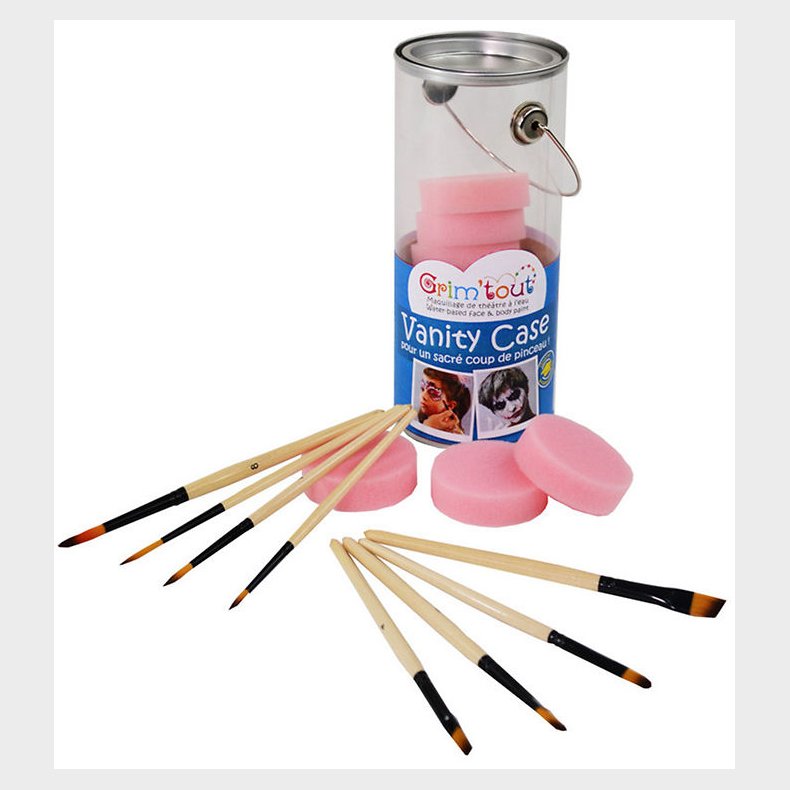 Grim Tout Make-up Tilbehr - Pensler og Svampe