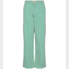 Sofie Schnoor Girls Jeans - Stribet - Green