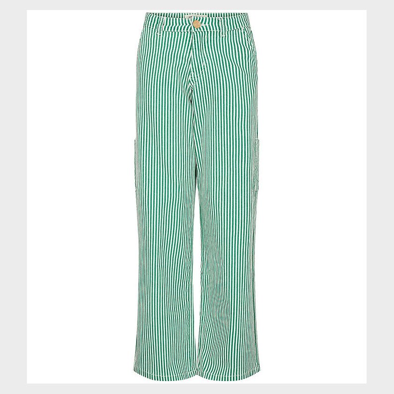 Sofie Schnoor Girls Jeans - Stribet - Green