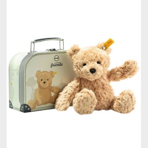 Steiff Bamse - 25 cm. - Jimmy Teddy Bear - In Suitcase - Light