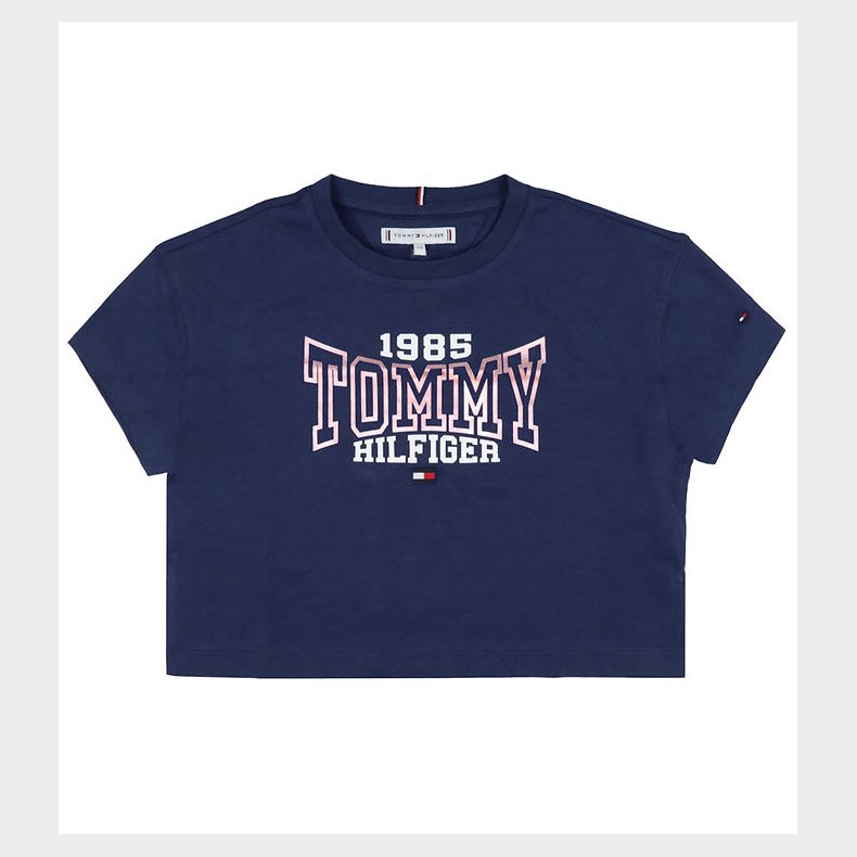 Tommy Hilfiger T-Shirt - 1985 Varsity Tee - Navy Voyage
