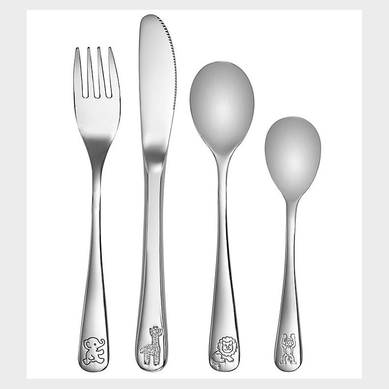 Reer B�rnebestik - 4 stk - Rustfri St�l