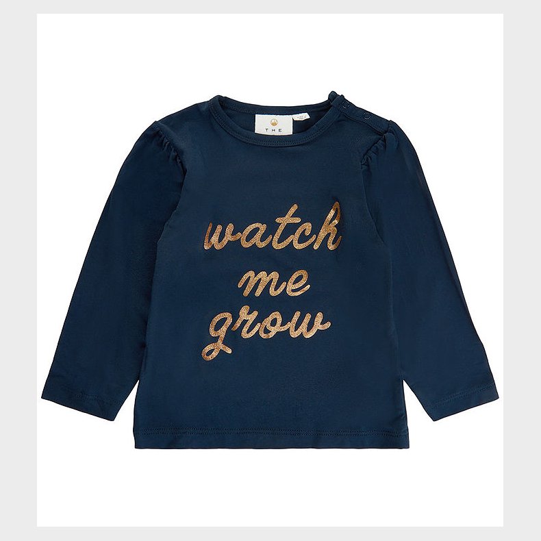 The New Siblings Bluse - Cuna - Navy Blazer