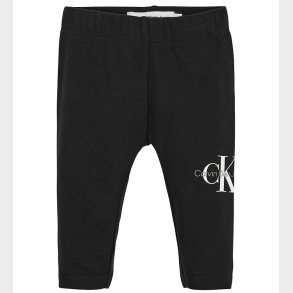 Calvin Klein Leggings - Monogram - Black