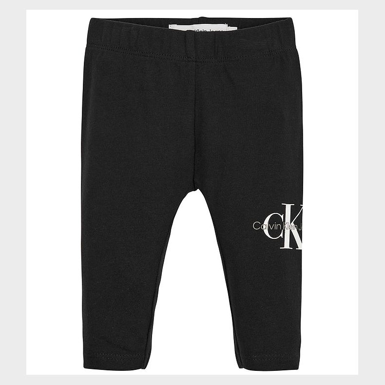 Calvin Klein Leggings - Monogram - Black