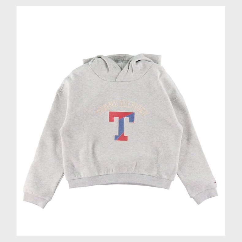 Tommy Hilfiger Httetrje - T Varsity - New Light Grey Heather