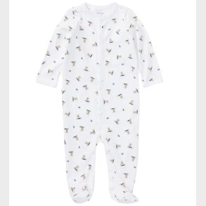 Polo Ralph Lauren Heldragt - Core Replen - Hvid/Bl m. Bamser