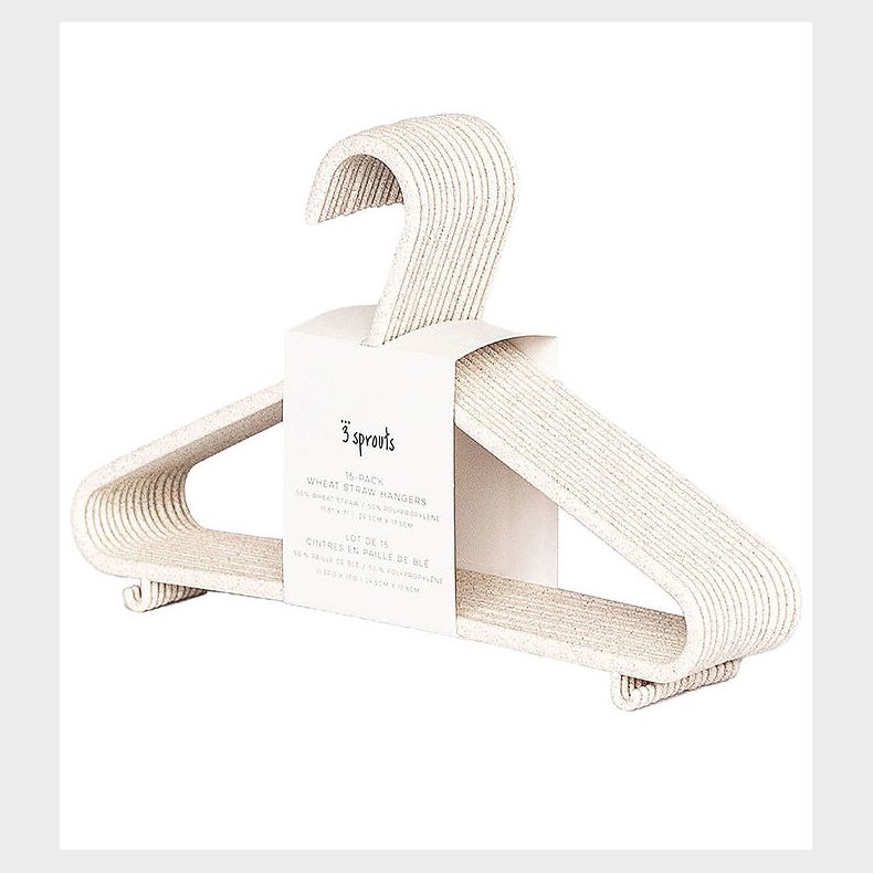 3 Sprouts Bjle - 15-pak - 29,5 x 17,5 cm - Creme