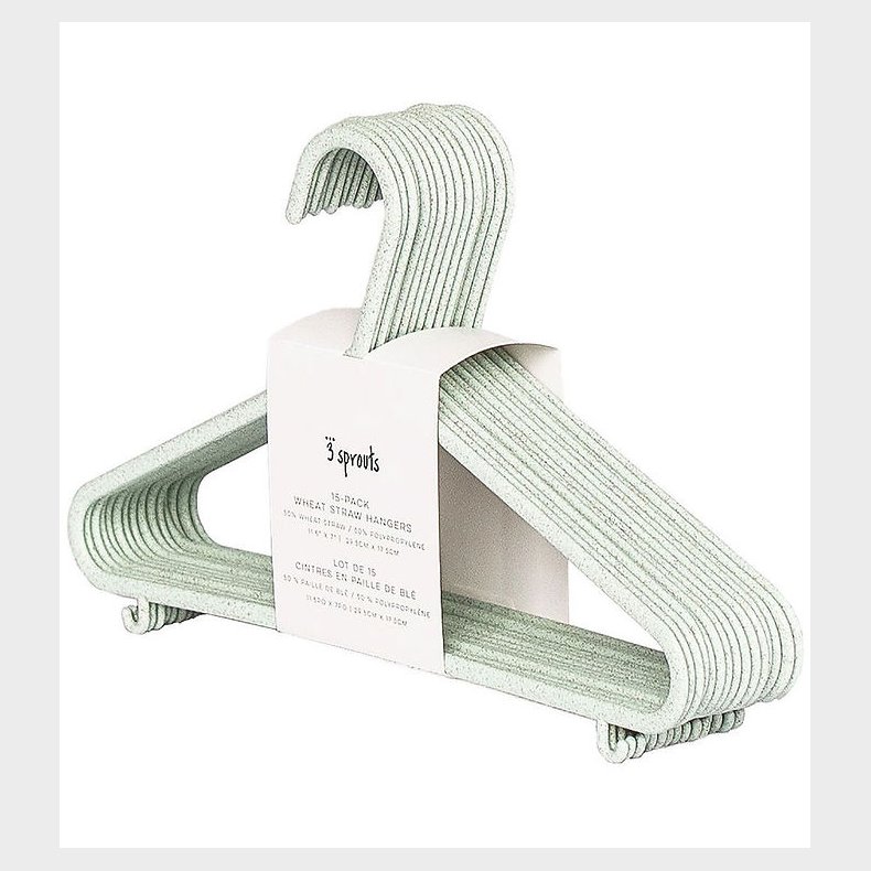 3 Sprouts B�jle - 15-pak - 29,5 x 17,5 cm - Gr�n