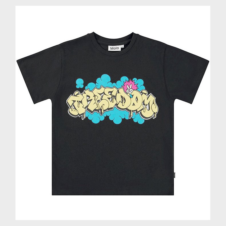 Molo T-shirt - Rodney - Sort m. Print