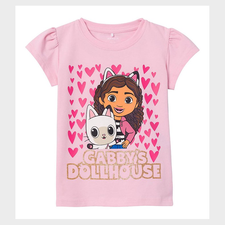 Name It T-shirt - NmfMassa Gabbys Dollhouse - Parfait Pink