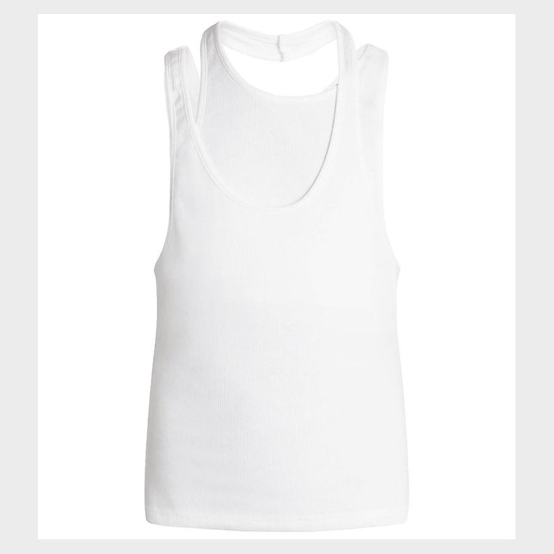 Grunt Top - Lyng Rib Top - White