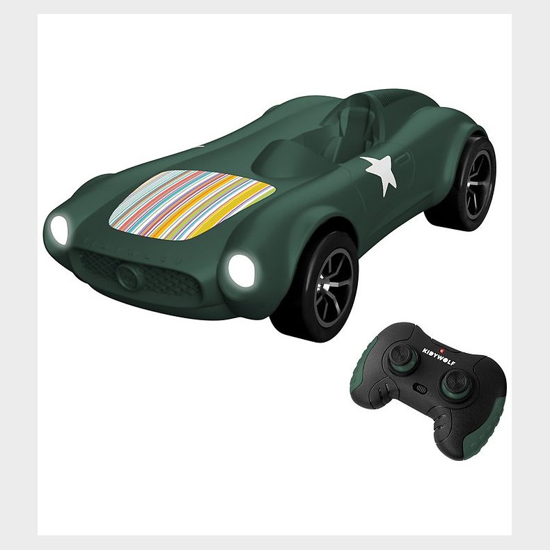 Kidywolf Fjernstyret Bil - Kidycar - 1:12 - Gr�n
