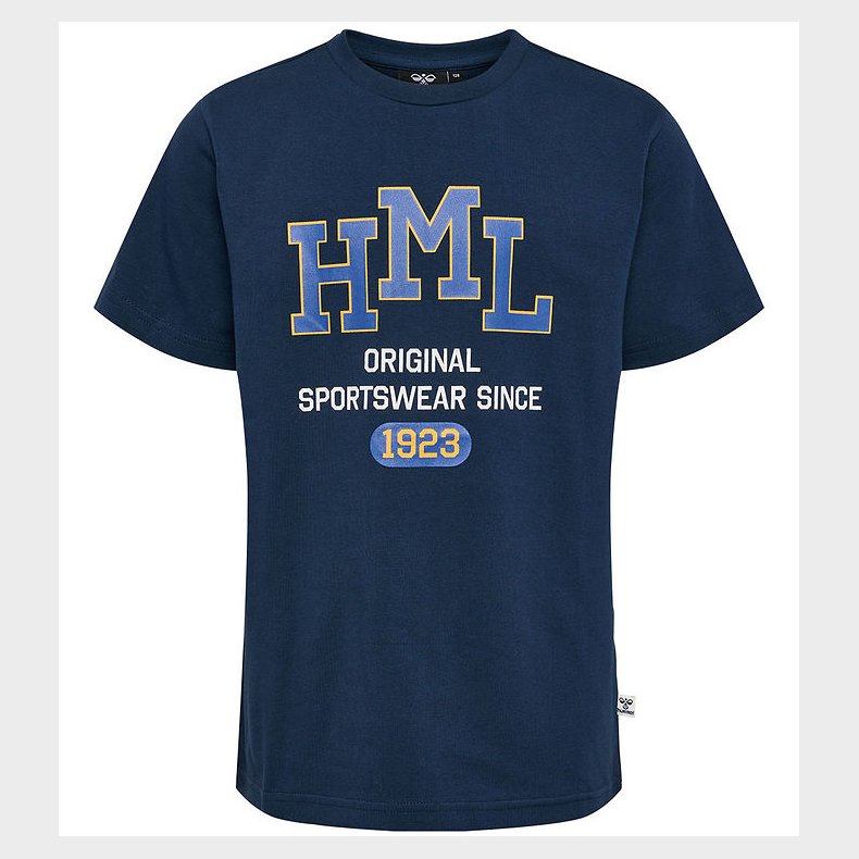 Hummel T-shirt - hmlLucas - Dress Blue