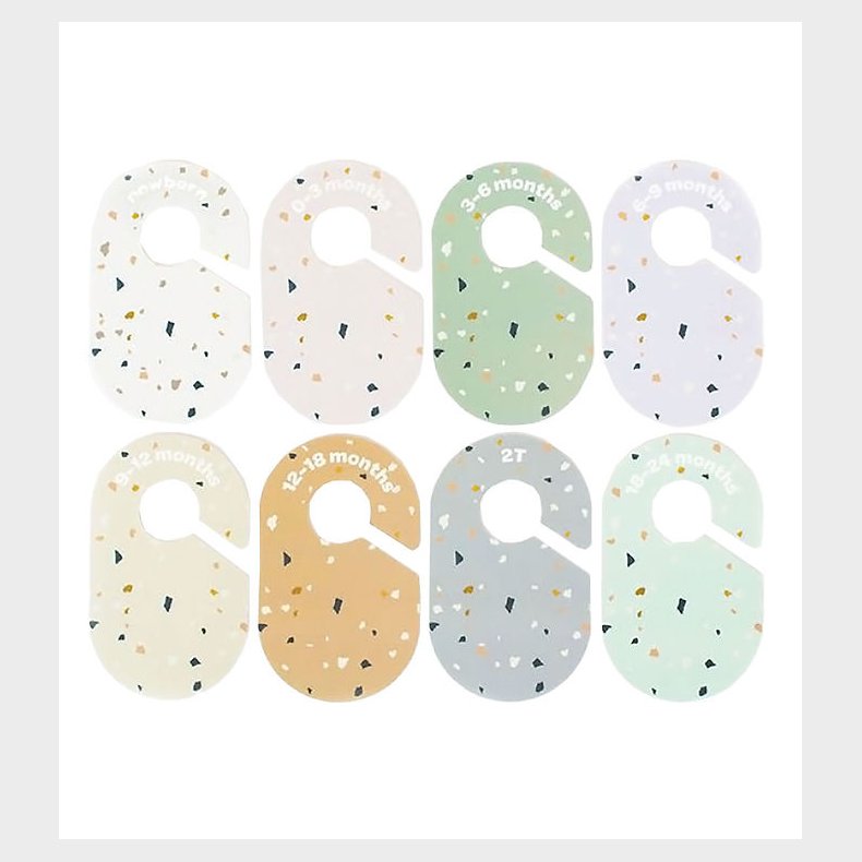 3 Sprouts Opdeler - 8 stk. - 16,5 x 10 cm - Terazzo