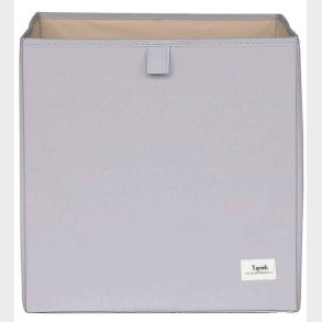 3 Sprouts Opbevaringskasse - 33 x 33 x 33 cm - Lysegr