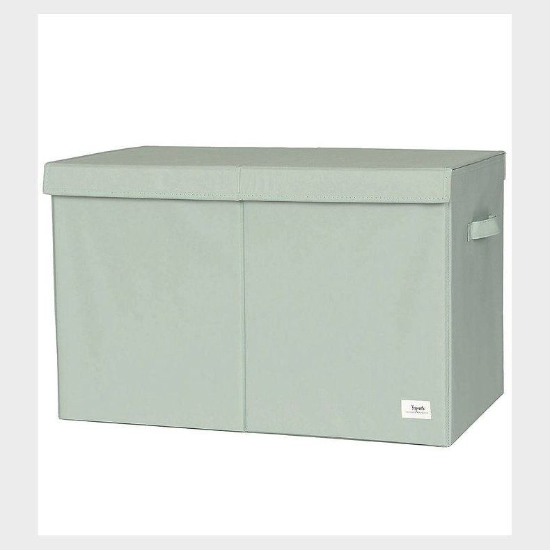 3 Sprouts Opbevaringskasse m. lg - 63 x 38 x 39 - Grn