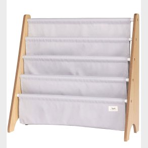 3 Sprouts Bogreol - 62 x 25 x 61 cm - Lysegr