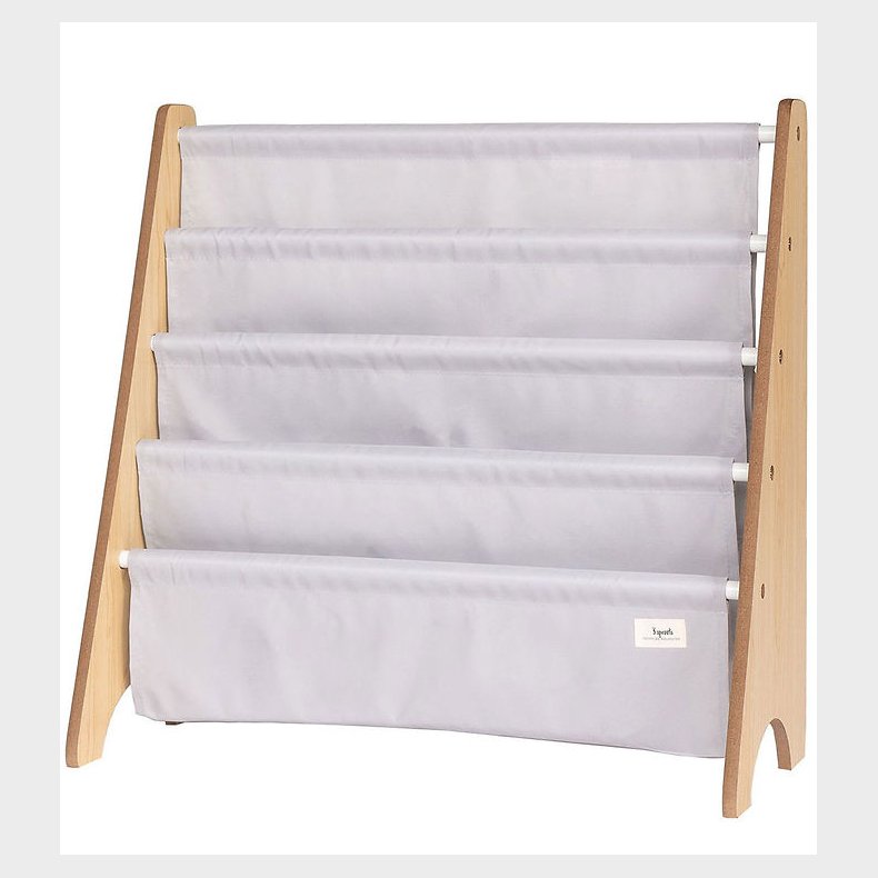 3 Sprouts Bogreol - 62 x 25 x 61 cm - Lysegr