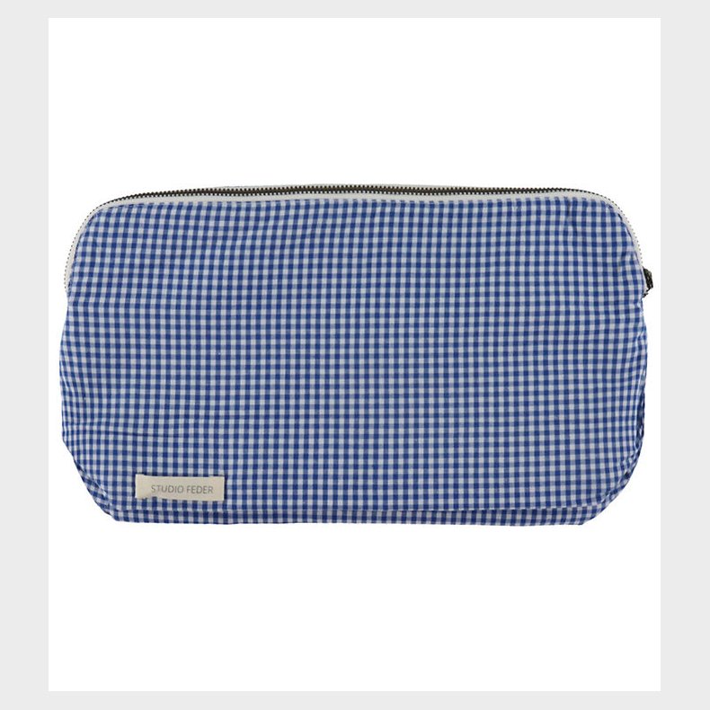 Studio Feder Toilettaske - 30x20x10 - Gingham Mini Blue