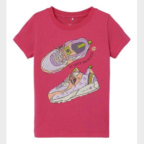 Name It T-shirt - NmfKathine Box - Pink Flamb