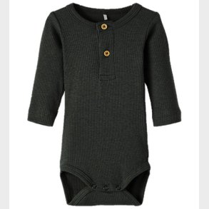 Name It Body l/ - Rib - Noos - NbmKab - Sort