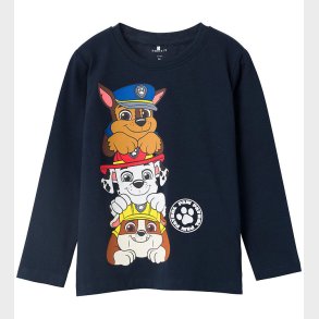 Name It Bluse - Noos - NmmJusul PawPatrol - Dark Sapphire m. Pri