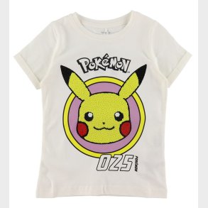 Name It T-shirt - Noos - NkfJunna Pokemon - White Alyssum