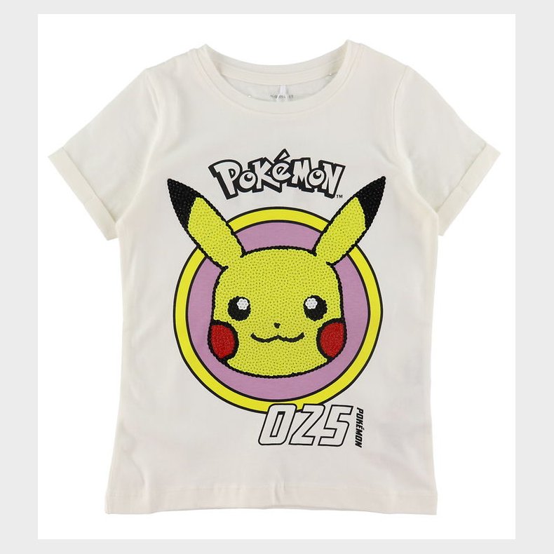 Name It T-shirt - Noos - NkfJunna Pokemon - White Alyssum