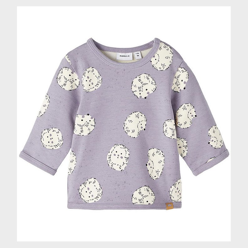 Name It Sweatshirt - NbfKianne - Lavender Gray