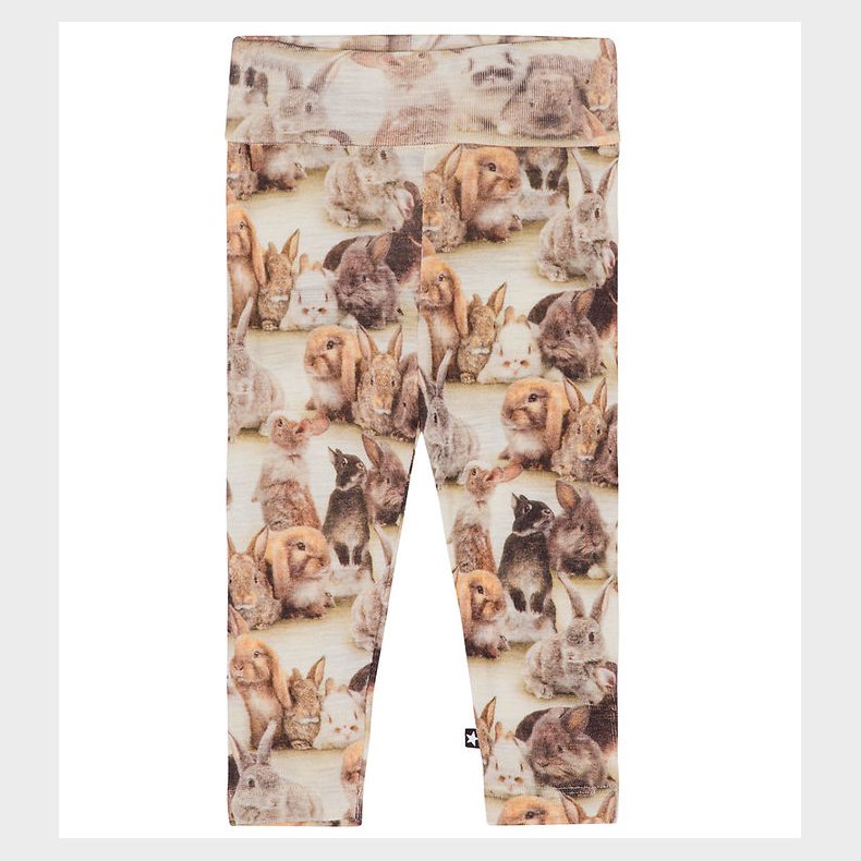 Molo Leggings - Uld - Sting - Baby Rabbits