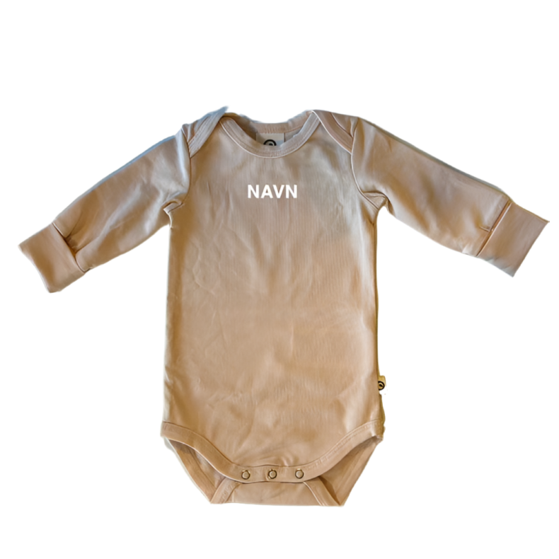 Msli Body Med Navnetryk, Langrmet - Balsam Rose - Legekammeraten.dk