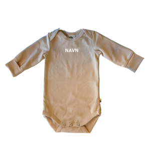 Msli Body Med Navnetryk, Langrmet - Balsam Rose - Legekammeraten.dk