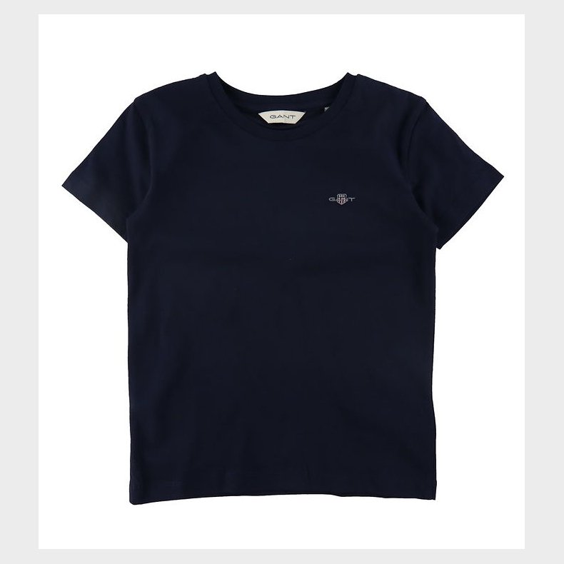 GANT T-shirt - Shield - Evening Blue