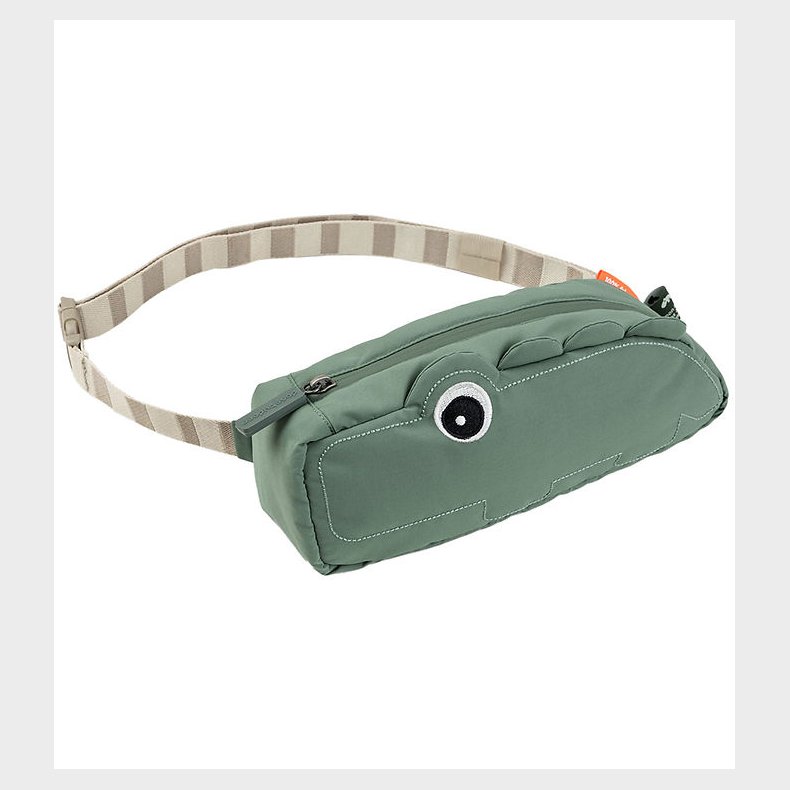 Done by Deer Skuldertaske - Quilted Cross-Over Kids - Croco Gree