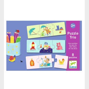 Djeco Puslespil - 8x3 - My Daily Life