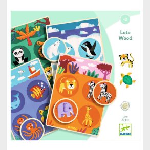 Djeco Banko - 20 Dele - Tr - Lringsspil