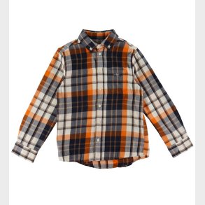 GANT Skjorte - Ternet - Shield - Cocoa Brown