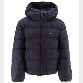 GANT Dynejakke - Light Padded Shield - Evening Blue