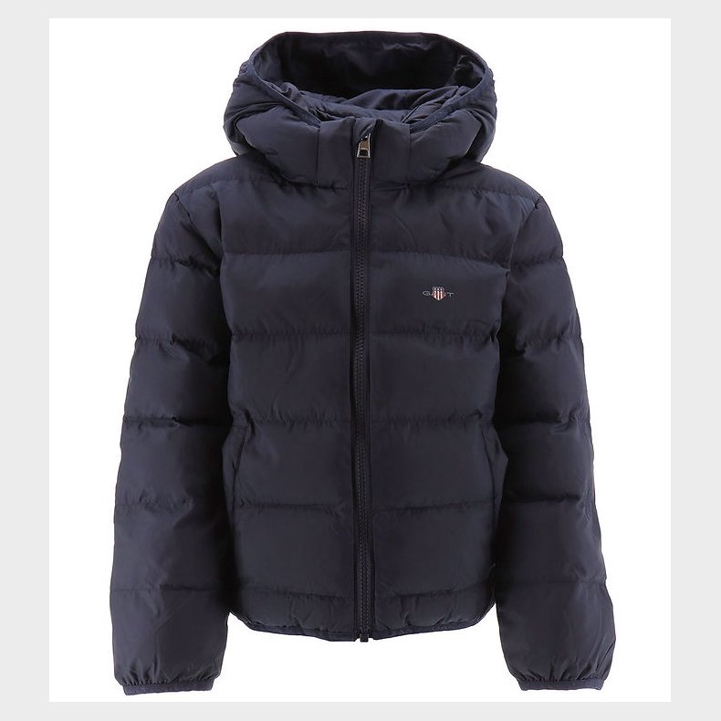 GANT Dynejakke - Light Padded Shield - Evening Blue