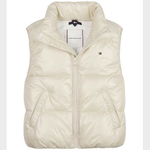 Tommy Hilfiger Dynevest - Glossy Short Puffer - Classic Beige