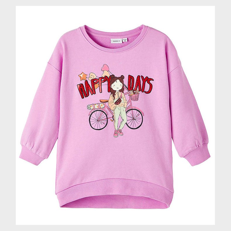 Name It Sweatshirt - NmfKirsten - Violet Tulle