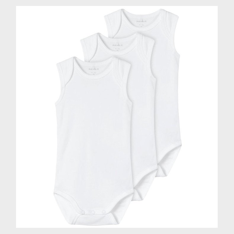 Name It Body u/� - Noos - NbnBody - 3-pak - Bright White