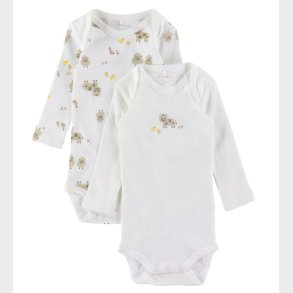 Name It Body l/ - Noos - NbnBody - 2-pak - Bright White/Farm An