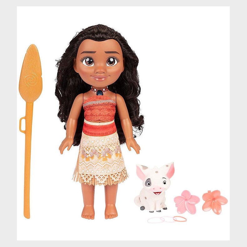 Disney Princess Dukke m. Lyd - 38 cm - Vaiana