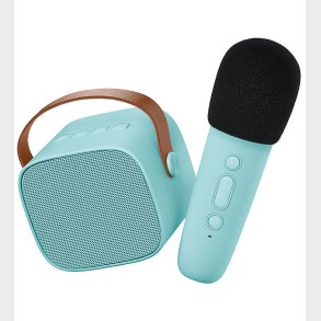 Lalarma Hjtaler m. Mikrofon - Trdls - Karaoke - Bl