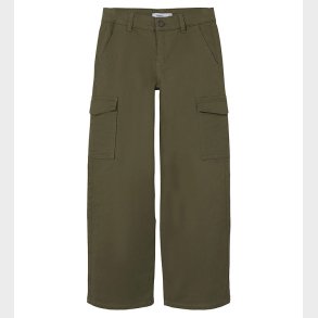 Name It Cargobukser - Noos - NkfRose - Deep Lichen Green
