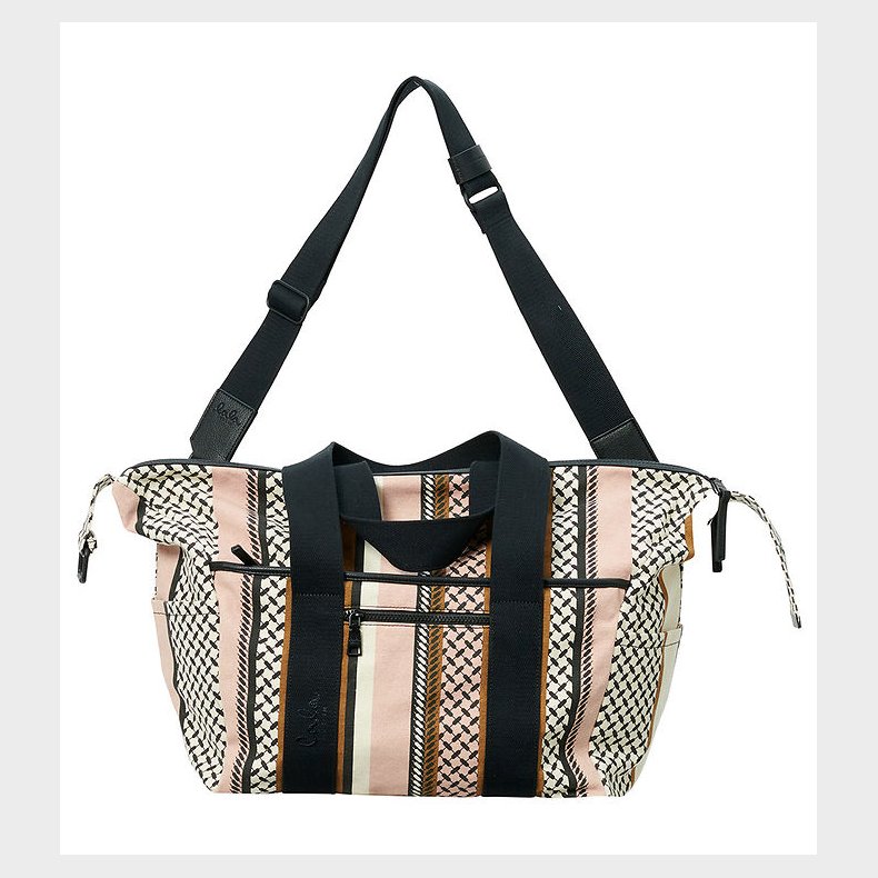 Lala Berlin Taske - Big Bag Muriel - Multicolor Rose