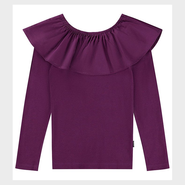 Molo Bluse - Renate - Purple Shadow